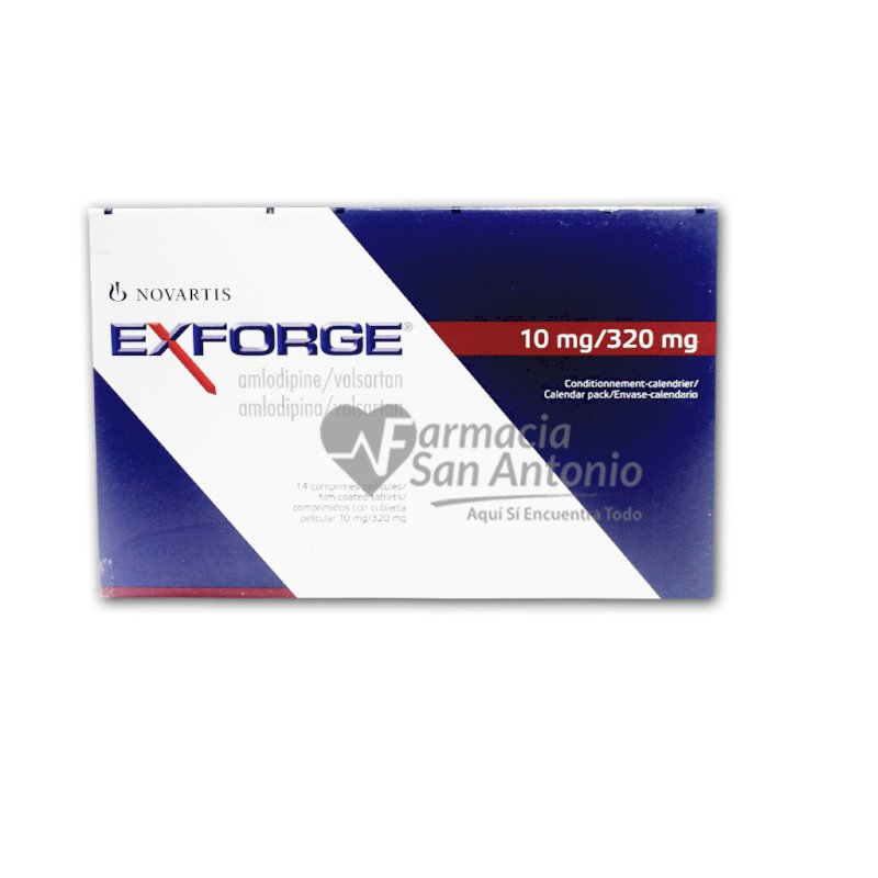 EXFORGE 320/10MG X 14 COMP