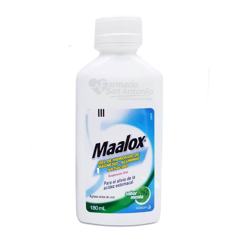 MAALOX SUSP MENTA 180ML