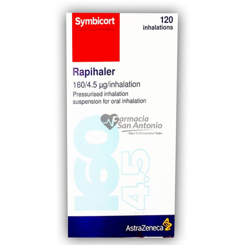 SYMBICORT TURBH 160/4.5MG X 120 DOSIS