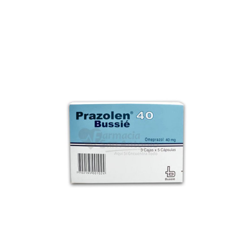 PRAZOLEN 40MG X 15 CAPS