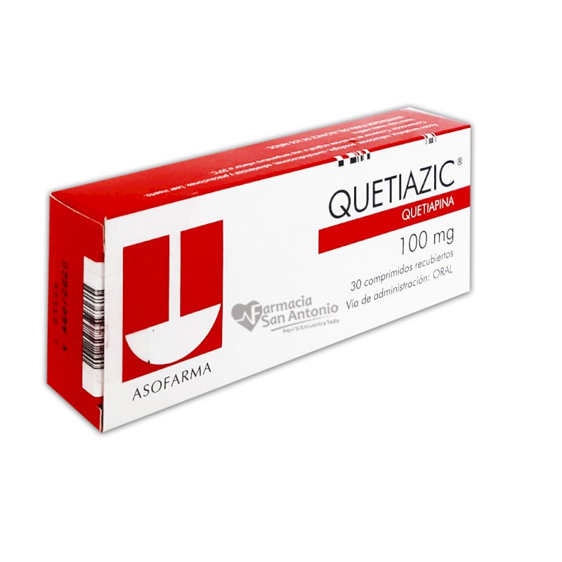 QUETIAZIC 100MG X 30 COMP