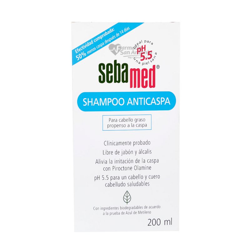 SEBAMED SHAMPOO ANTICASPA DER. X 200ML