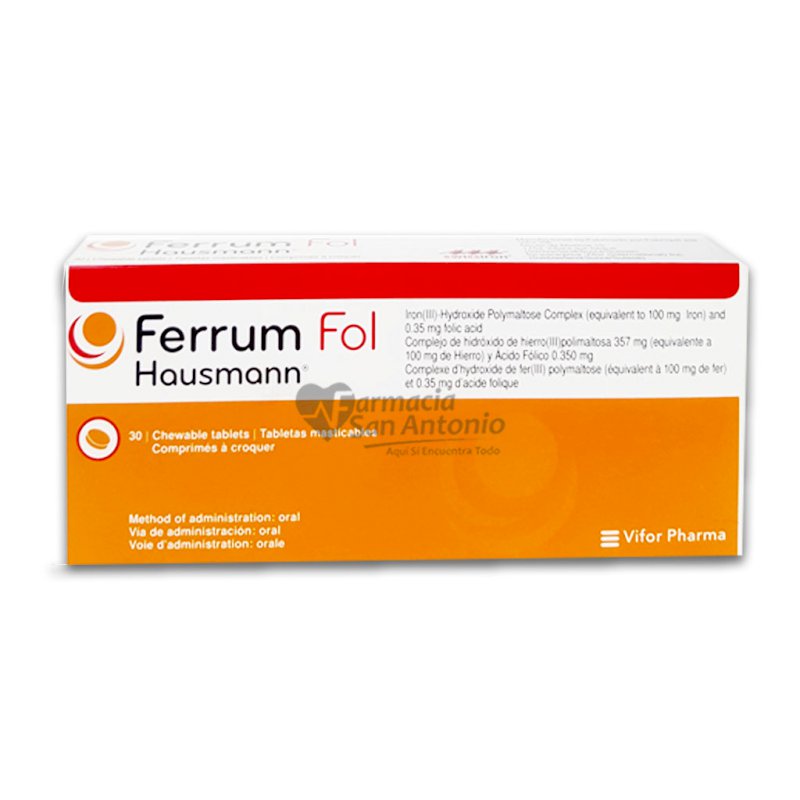 FERRUM FOL HAUSMANN MAST X 30 TAB