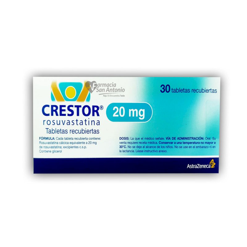 CRESTOR 20MG X 30 COMPRS