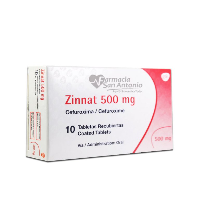 ZINNAT 500MG X 10 TAB