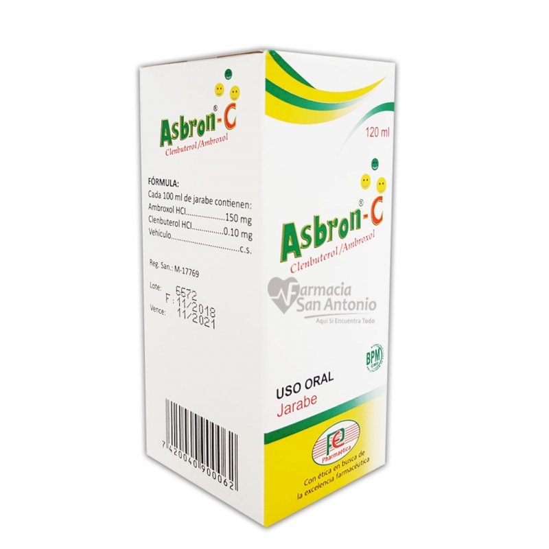 ASBRON C JBE 120 ML