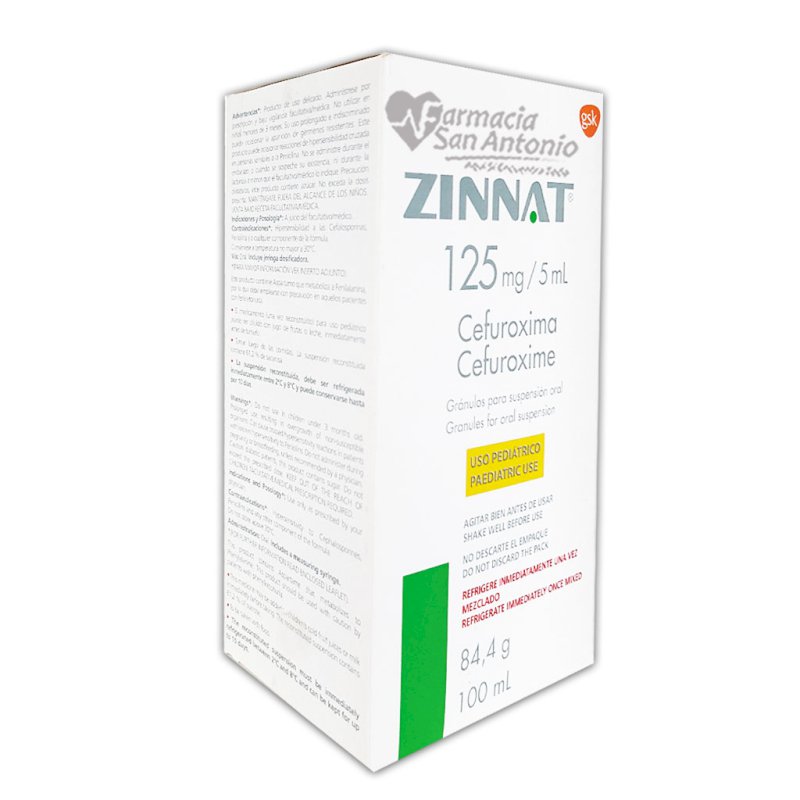 ZINNAT SUSP. 125MG X 100ML