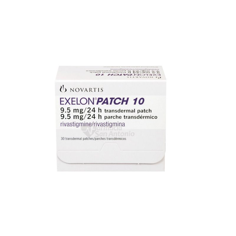 EXELON PARCHES 10 - 9.5MG/24H X 30