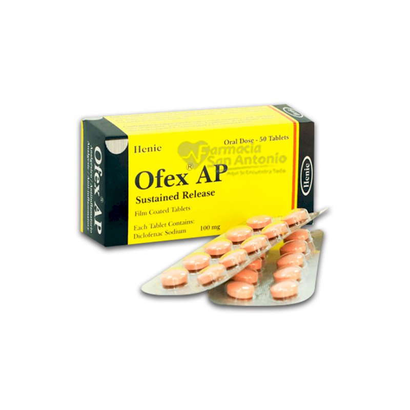 OFEX AP 100MG X 50 TABS