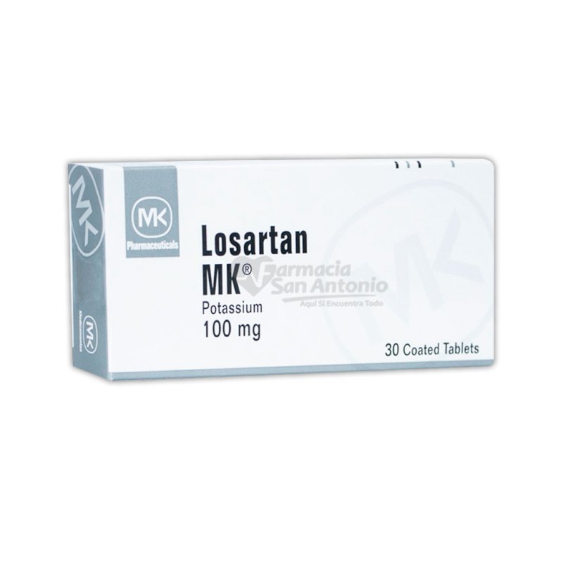 UNIDAD MK LOSARTAN POTASICO 100MG