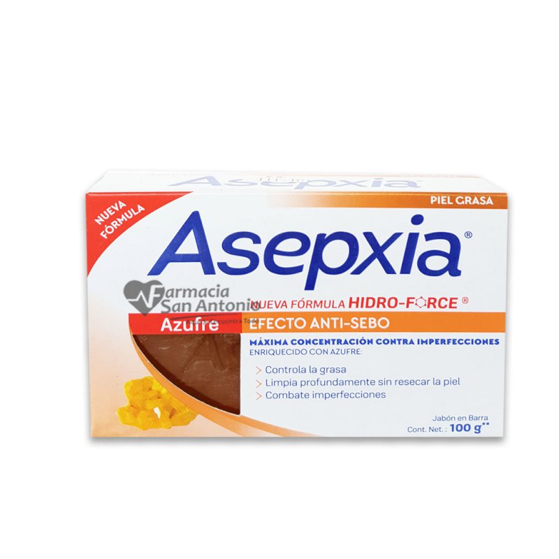 ASEPXIA JABON AZUFRE 100 G