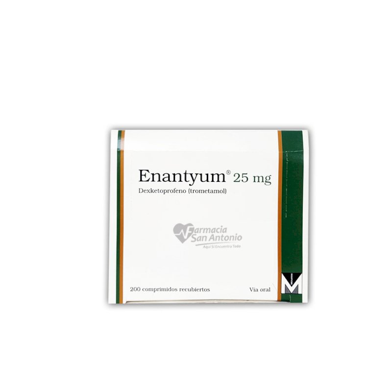 UNIDAD ENANTYUM 25MG COMPS