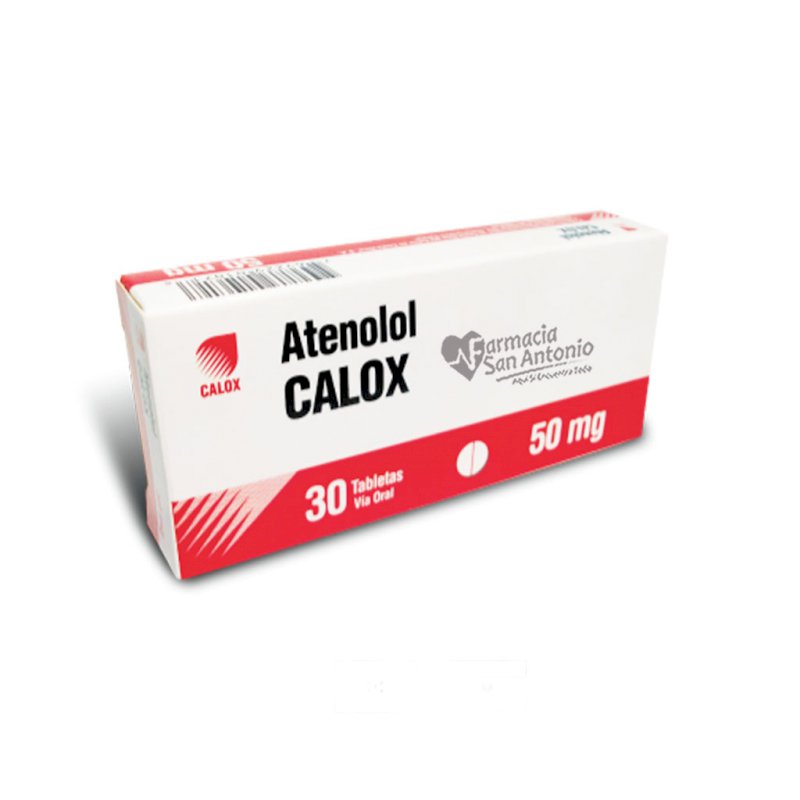 ATENOLOL CALOX 50MG X 30 TAB