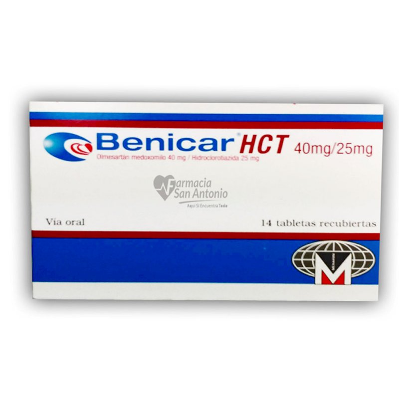 BENICAR HCT 40MG/25MG X 14 COMP.