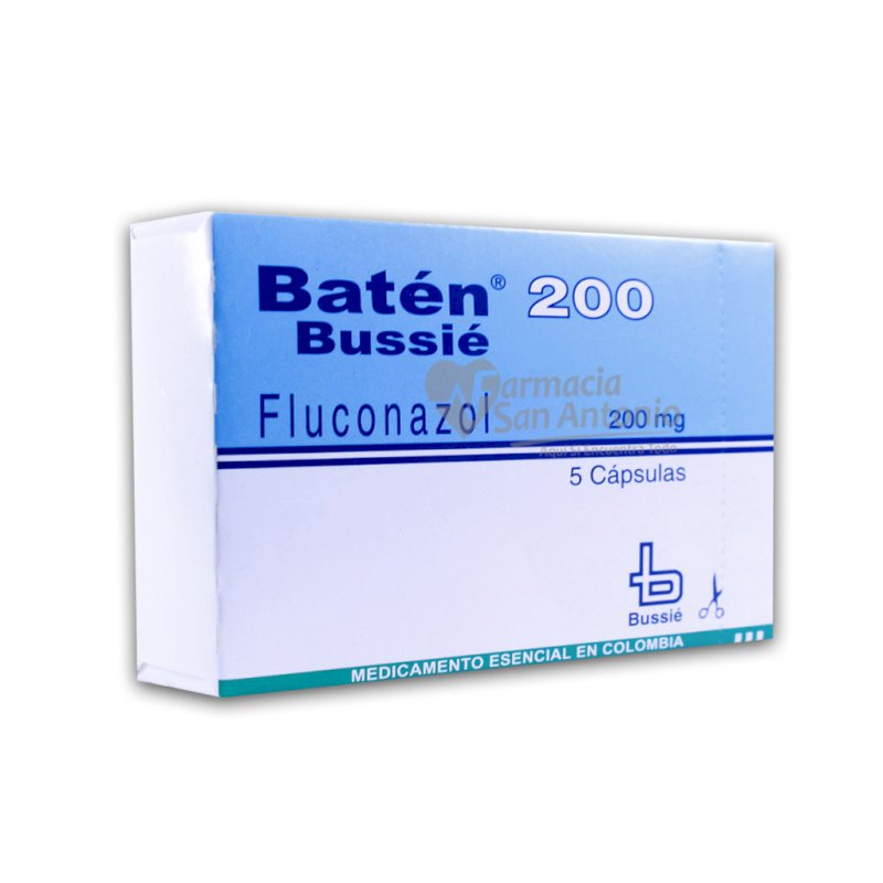 BATEN 200 MG 5 CAPS