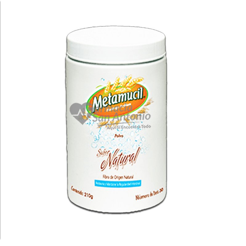 METAMUCIL NATURAL 210 GRS