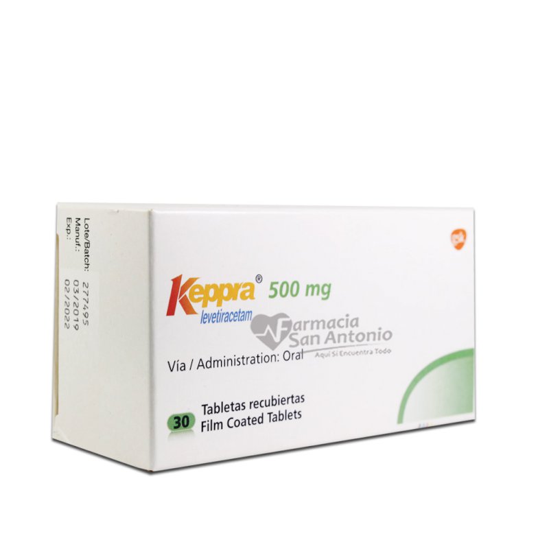 KEPPRA 500MG X 30 TABS