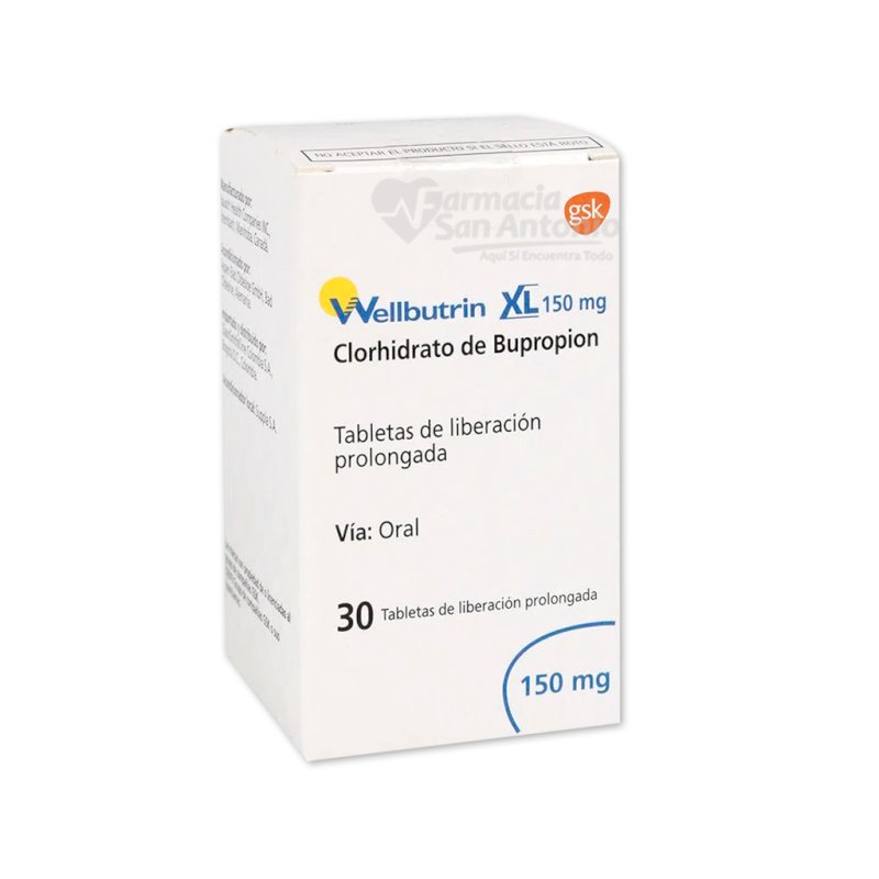 WELLBUTRIN XL 150MG X 30 TABS