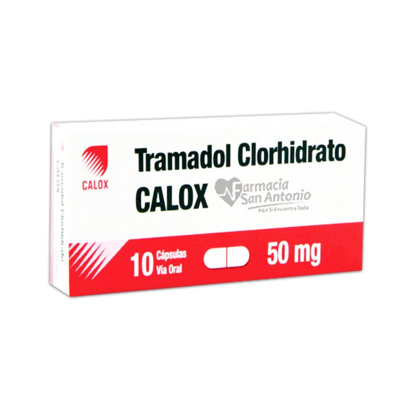 UNIDAD CALOX TRAMADOL 50MG X 10 CAPS