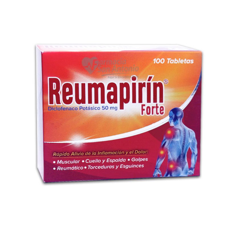 UNIDAD SIMAN REUMAPIRIN FORTE 50MG TAB