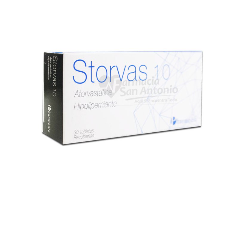 STORVAS 10MG X 30 TABS