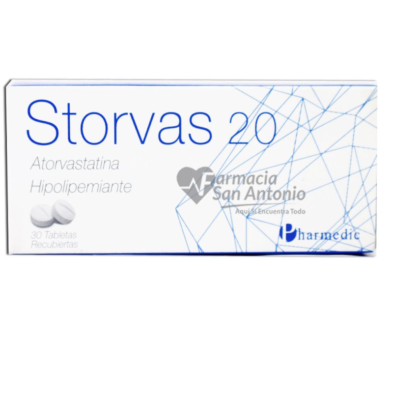 STORVAS 20MG X 30 TABS