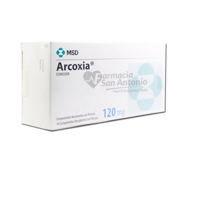 UNIDAD ARCOXIA 120MG TAB