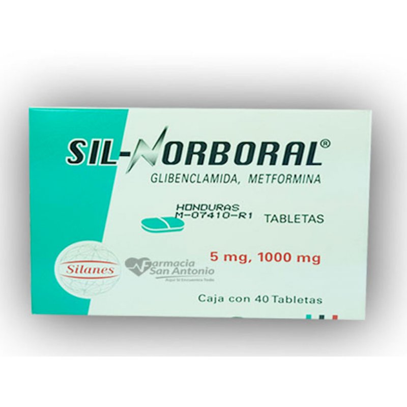 UNIDAD SILNORBORAL 5/1000MG