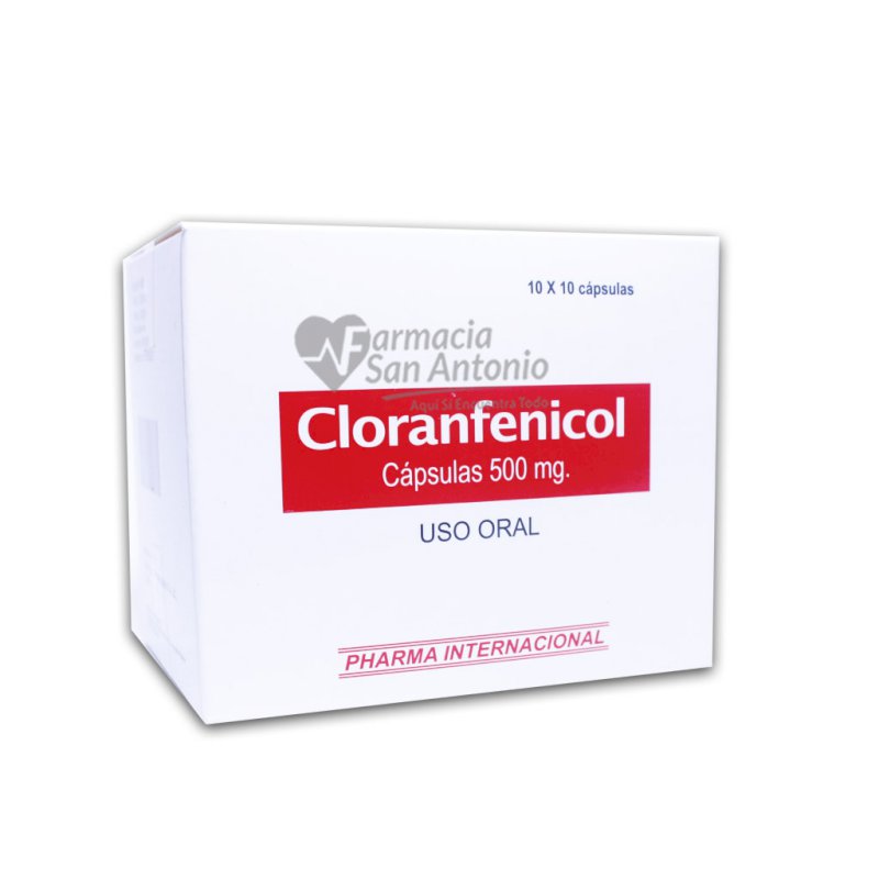 UNIDAD PHARMA INTER CLORANFENICOL 500MG TAB