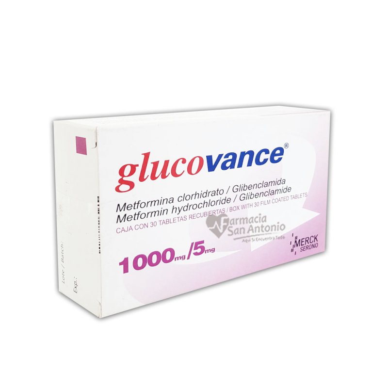 GLUCOVANCE 1000/5 X 30 TAB @