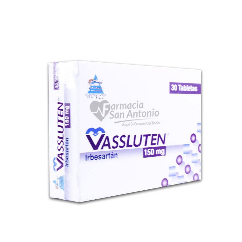 VASSLUTEN 150MG X 30 TAB