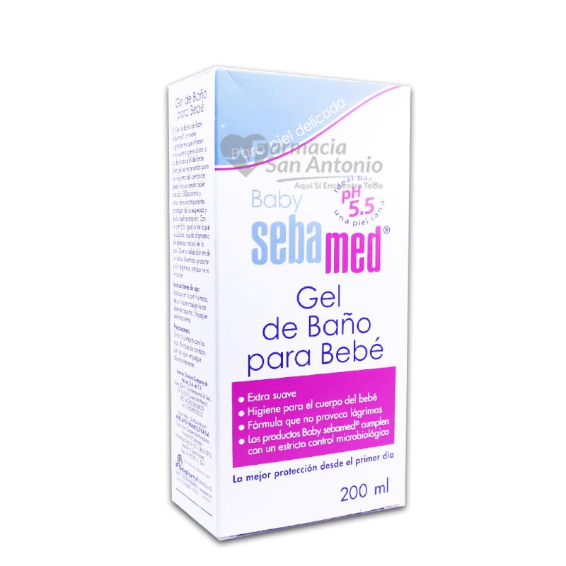 SEBAMED GEL DE BAÑO BEBE 200 ML