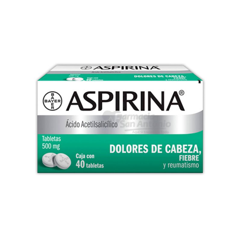 UNIDAD ASPIRINA 500MG TABS