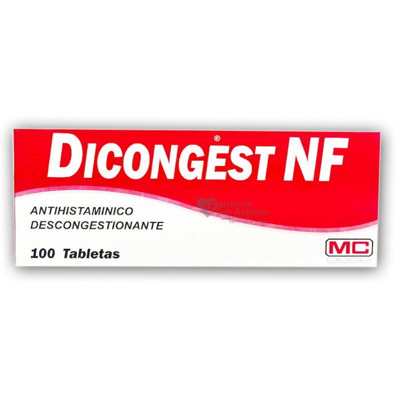 DICONGEST NF CAJA X 100 TABS