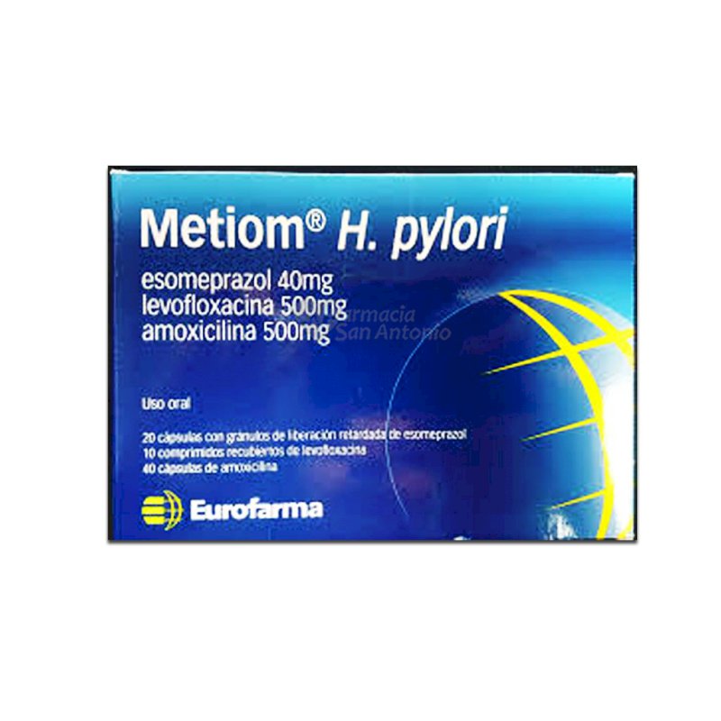 METIOM H. PYLORI CAPSULAS