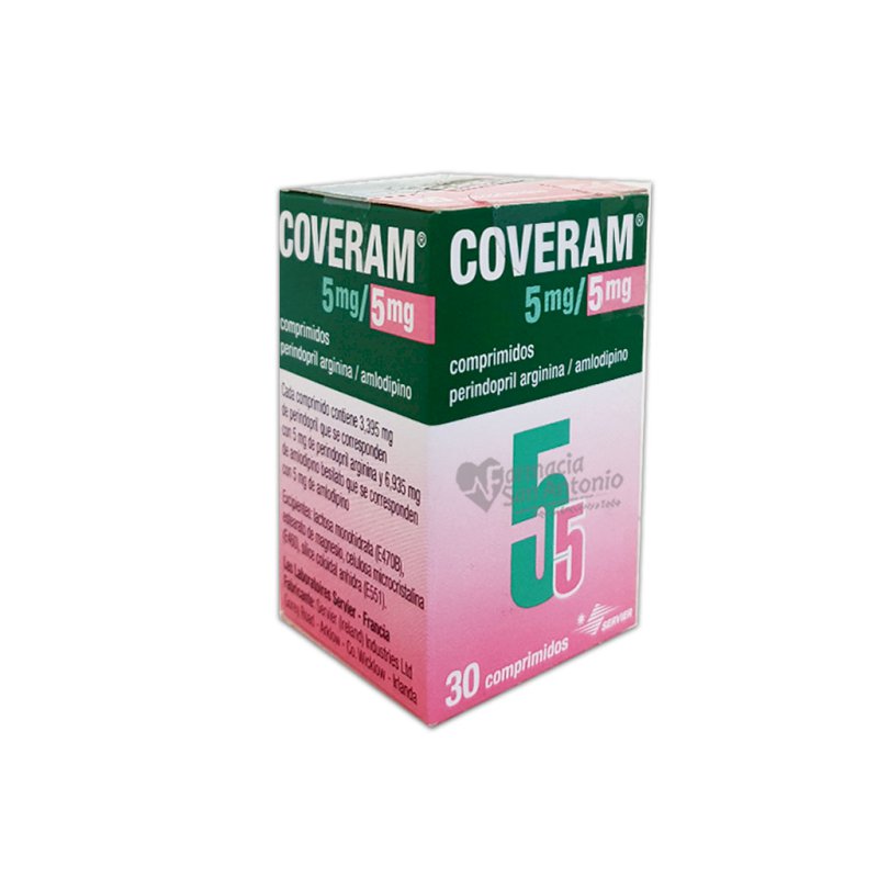 COVERAM 5/5MG X 30 COMPS