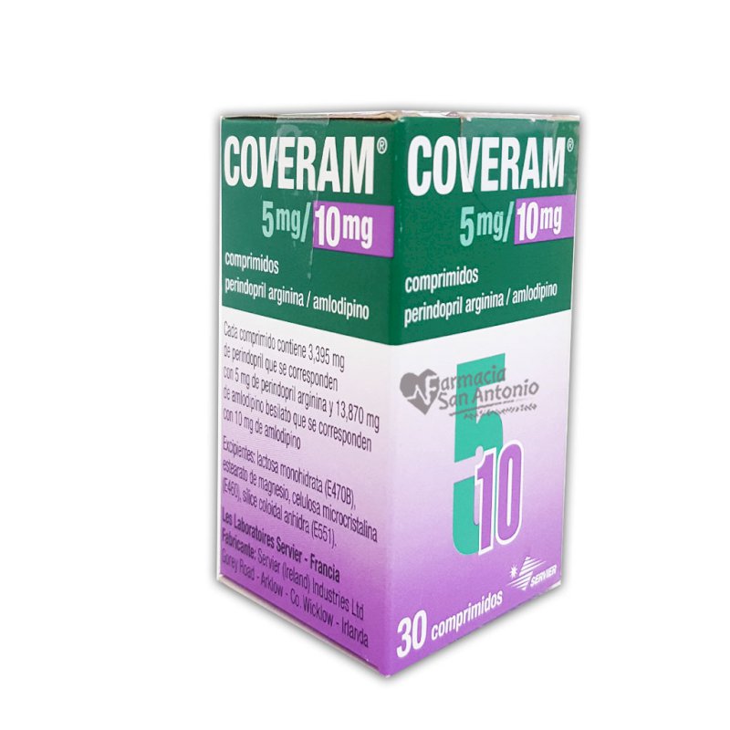 COVERAM 5/10MG X 30 COMPS