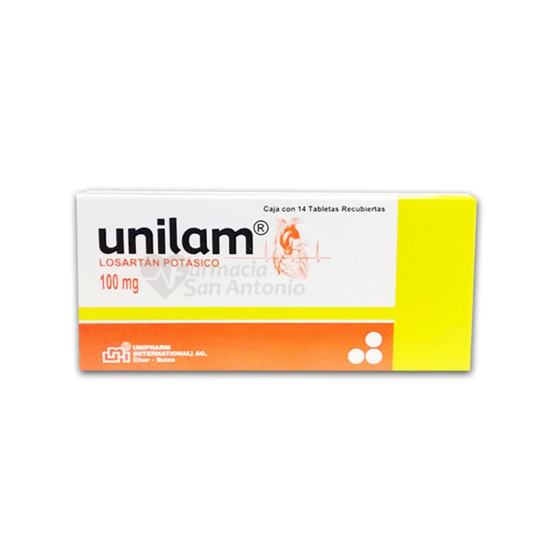 UNILAM 100MG X 14 TAB