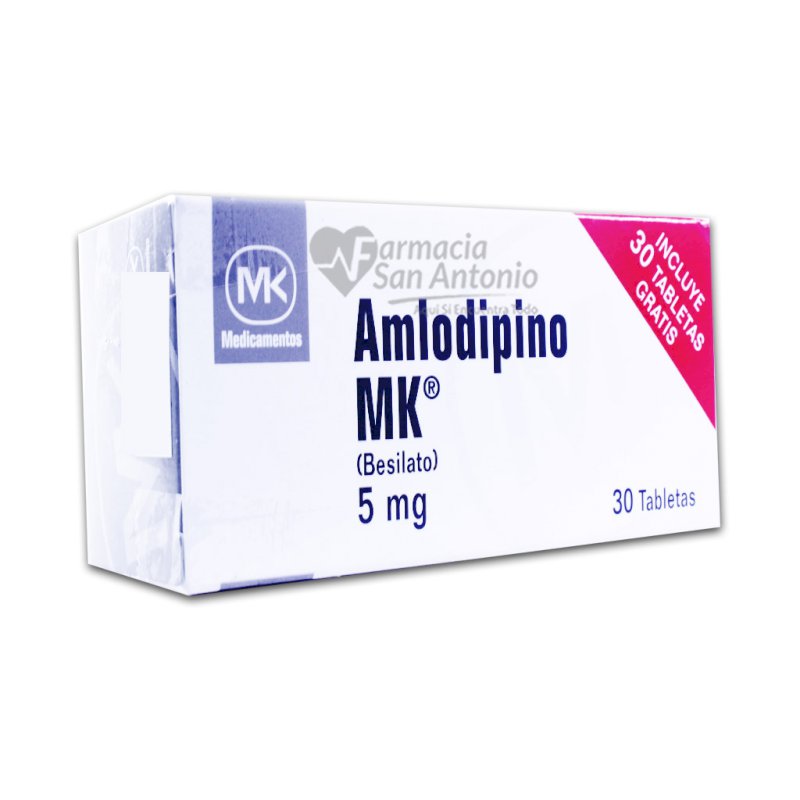 UNIDAD MK AMLODIPINO 5MG TAB