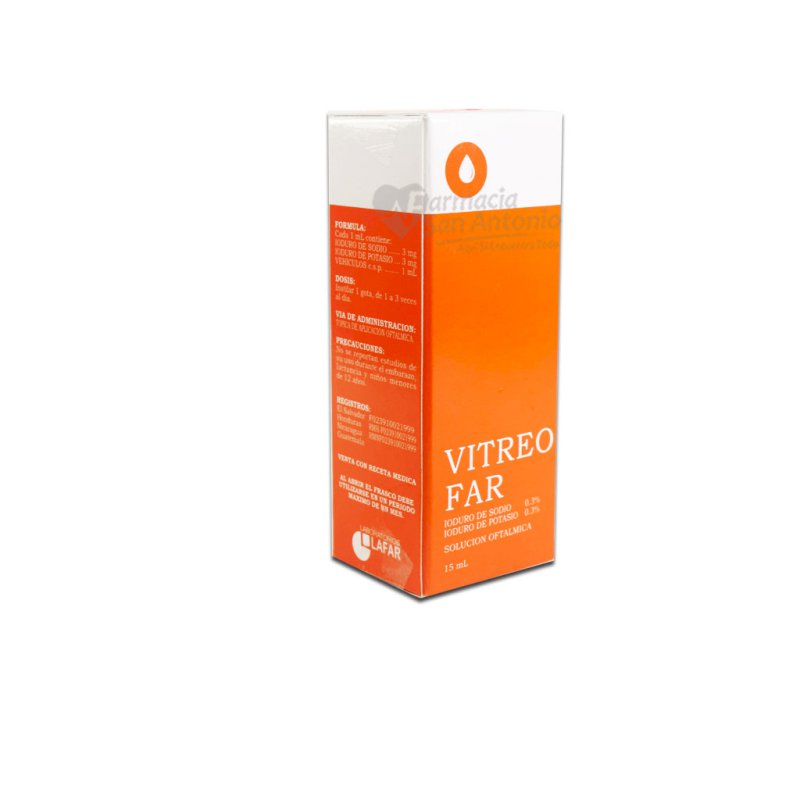 VITREOFAR SOL OFT X 15 ML