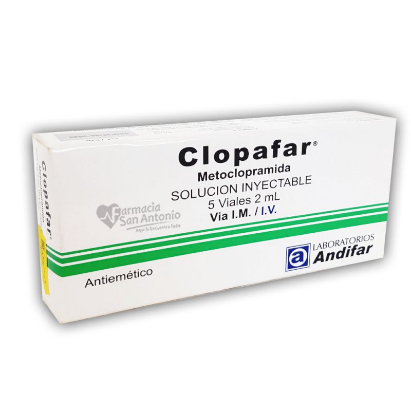 UNIDAD ANDIFAR CLOPAFAR X 5MG VIALS