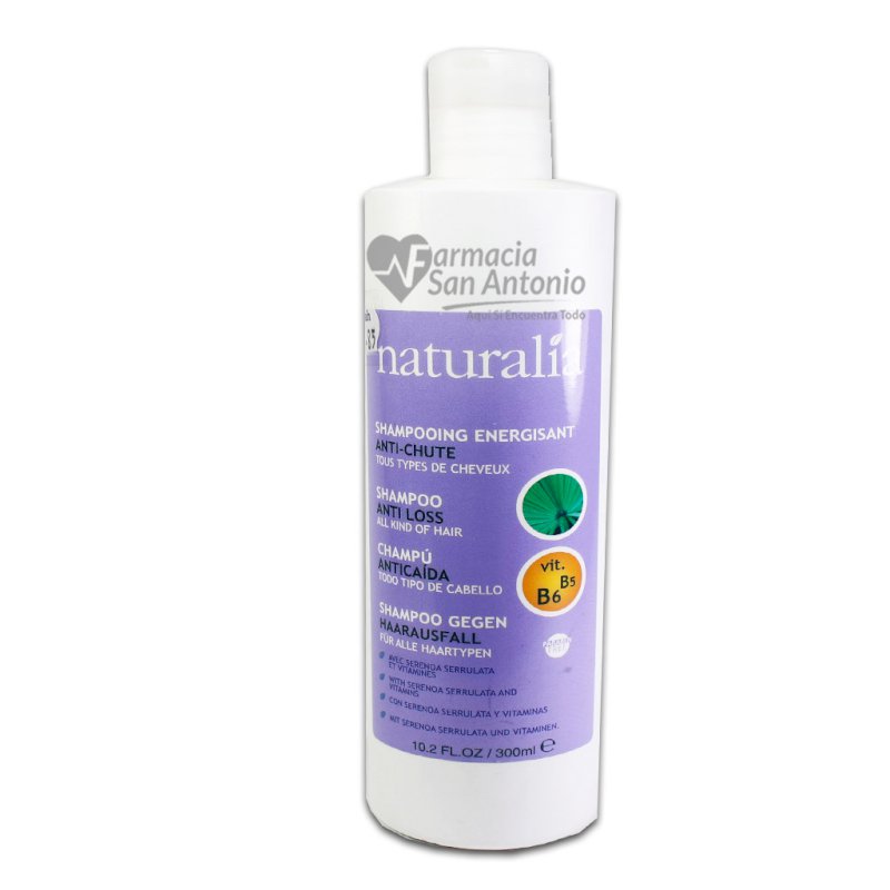 NATURALIA SHAMPOO 300ML ANTICAIDA