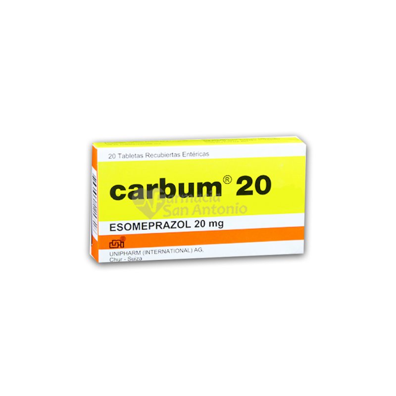 CARBUM 20MG X 20 TABS