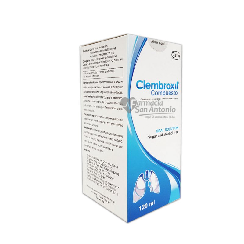 CLEMBROXIL COMP. 120ML