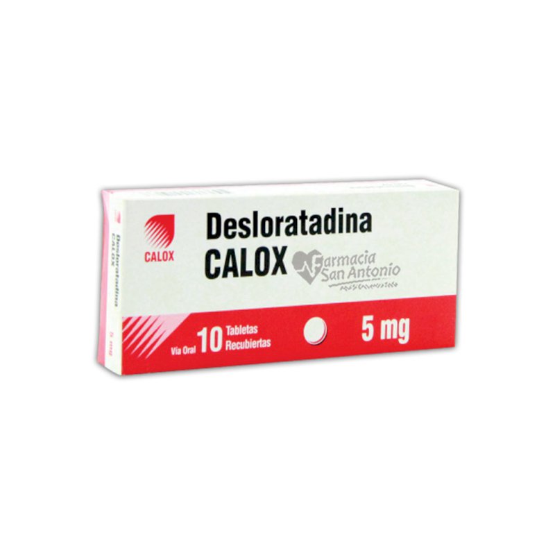 UNIDAD CALOX DESLORATADINA 5MG TAB