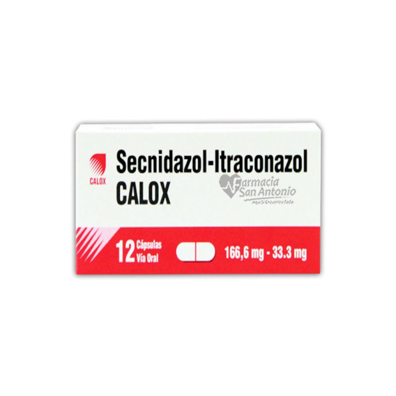 UNIDAD CALOX SECNIDAZOL X 12 TABS