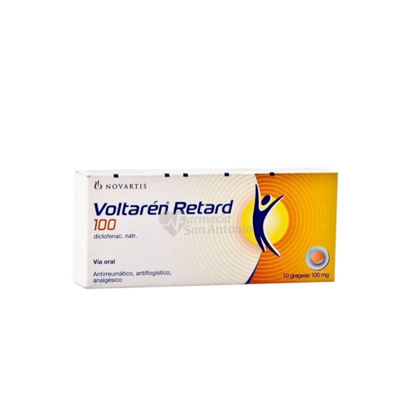 UNIDAD VOLTAREN RETARD 100MG GRAGEAS