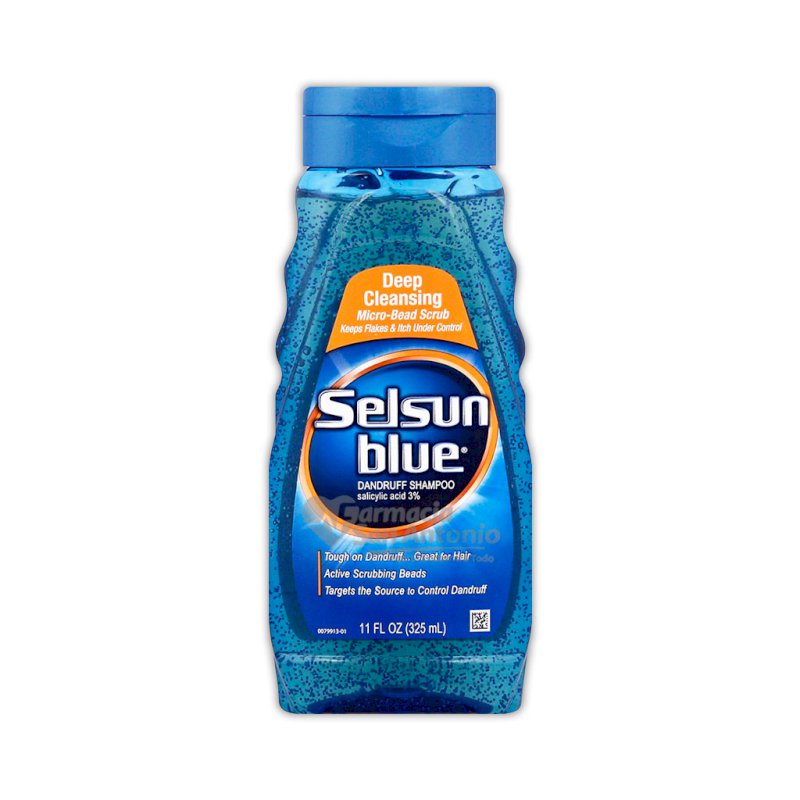 SELSUN BLUE SHAMPOO DEEP CLEANSING 11 OZ