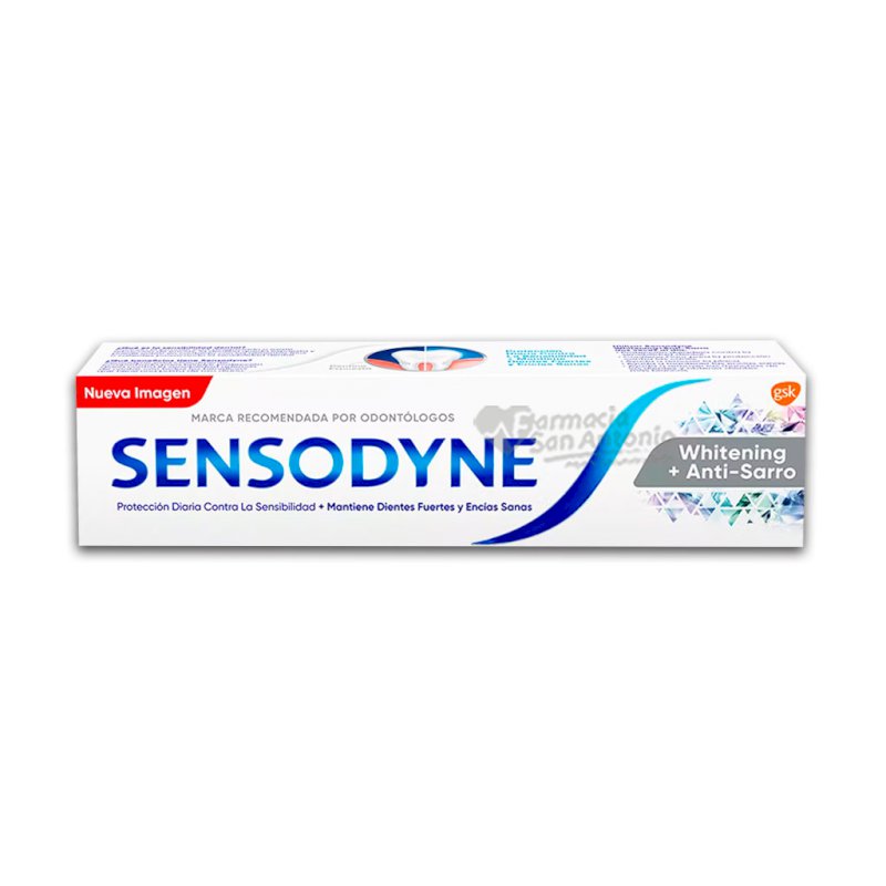 SENSODYNE MENTA WHITENIN + ANTI SARRO 113G