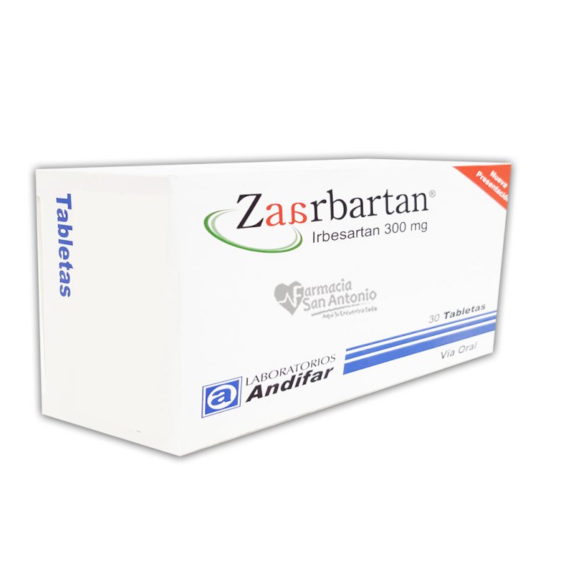 ZAARBARTAN 300MG X 30 TAB